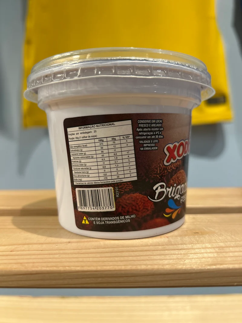 Confitures du Brigadeiro (Doce de Brigadeiro) - XODON - 400g
