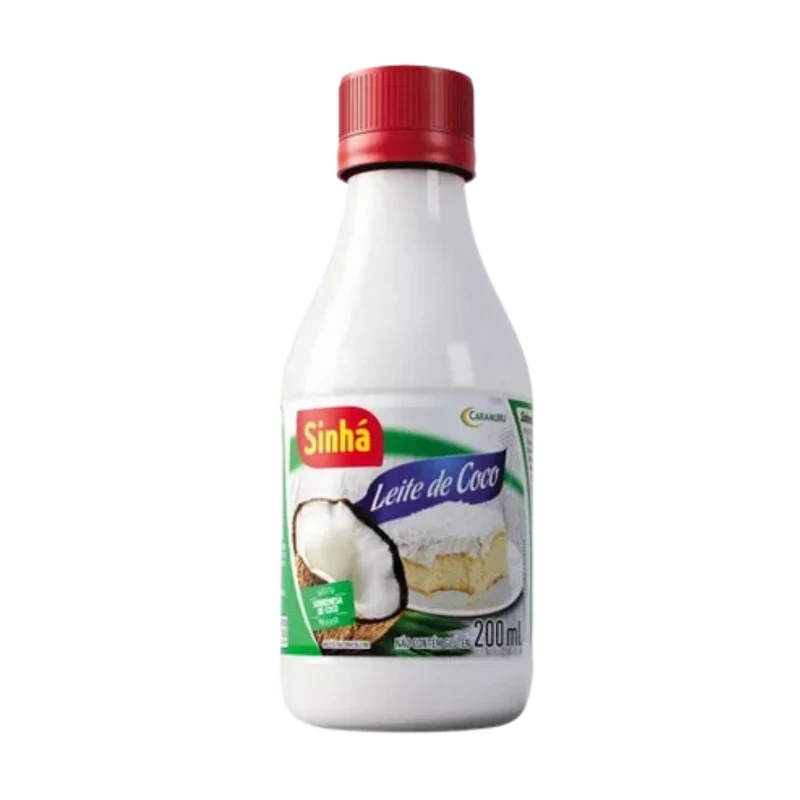 Lait de coco (Leite de Coco) - Sinhá - 200ml