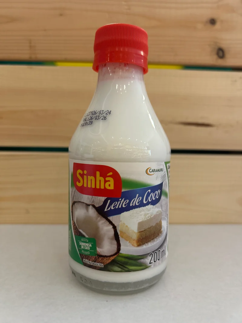Lait de coco (Leite de Coco) - Sinhá - 200ml