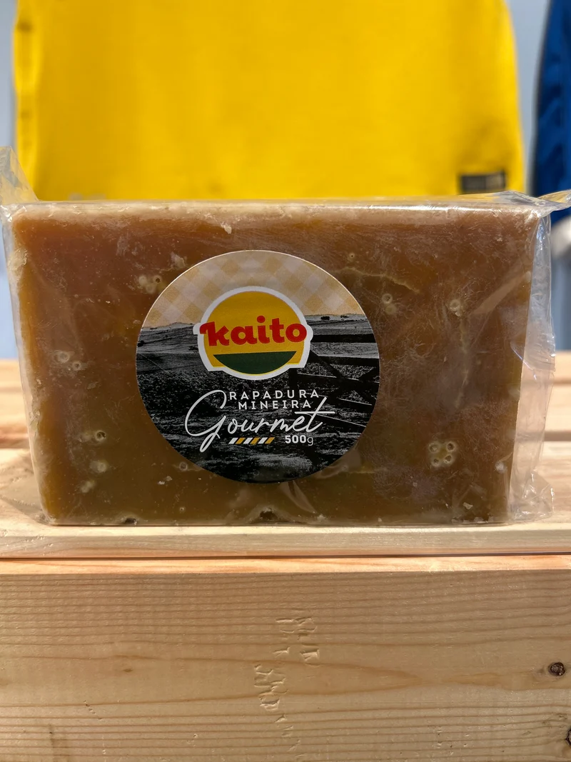 "Jaggery" Rapadura Mineira Gourmet (Rapadura Mineira Gourmet) - Kaito - 500g