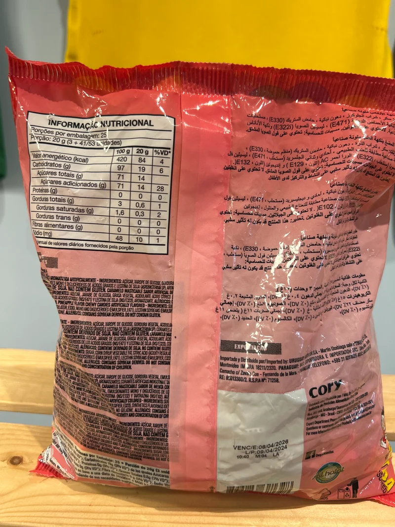 Bonbon Assorti (Bala Sortida) - CHITA - 500g