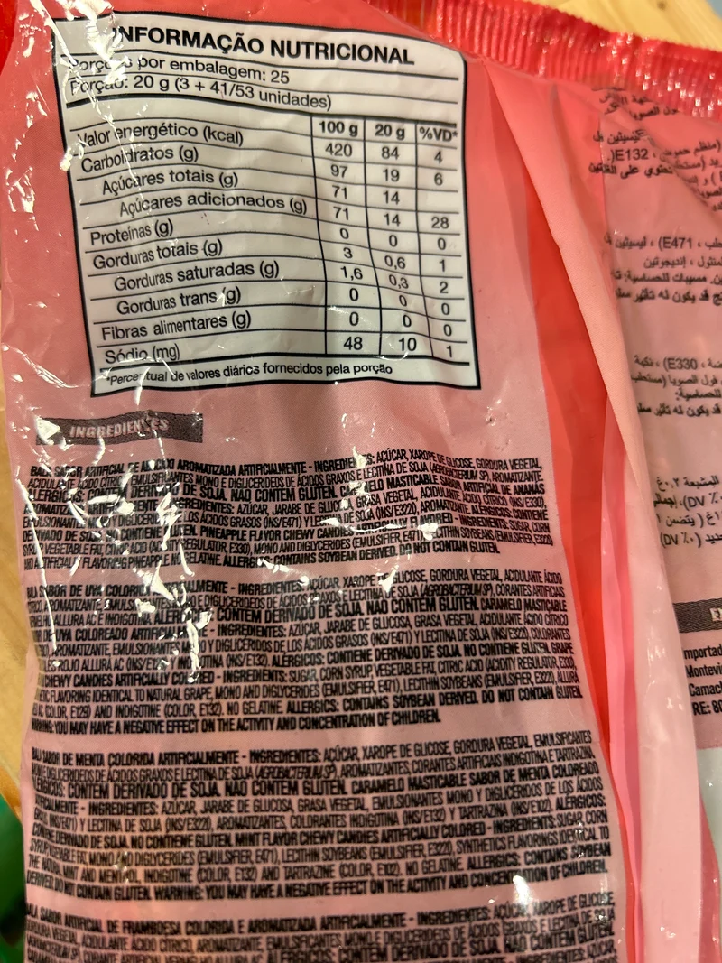 Bonbon Assorti (Bala Sortida) - CHITA - 500g