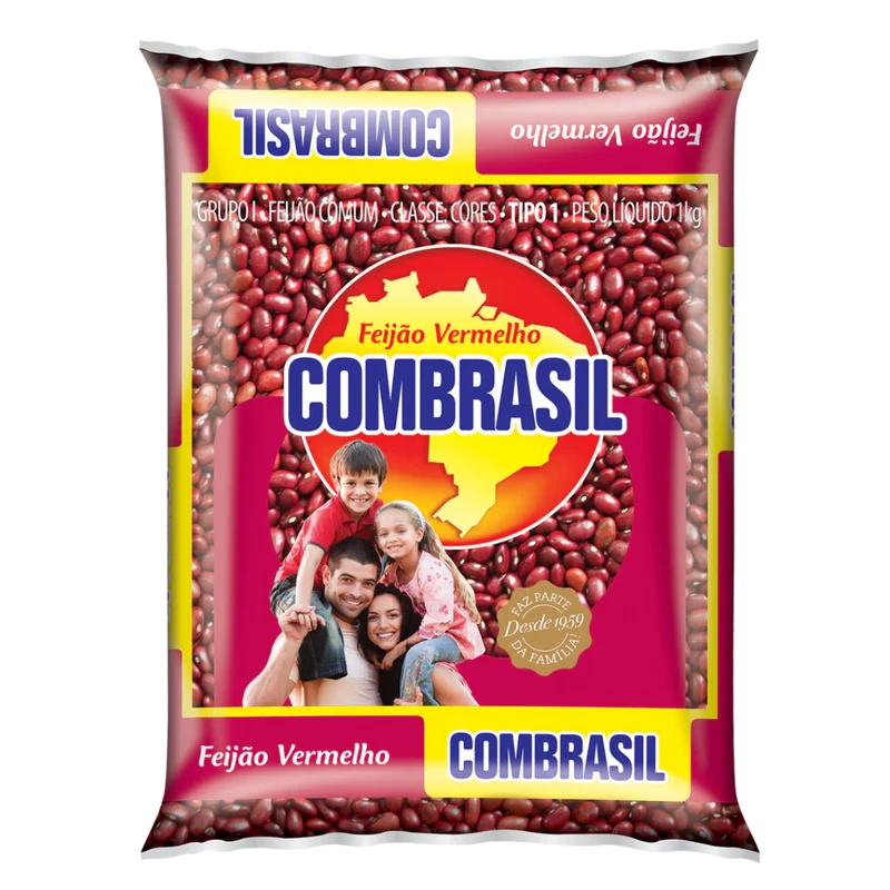Haricots Rouge (Feijão Vermelho) - COMBRASIL - 1kg