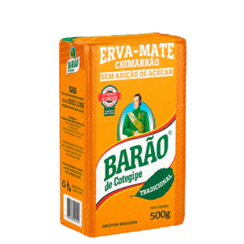 Yerba Maté (Erva Mate Chimarrão) - BARÃO - 500g