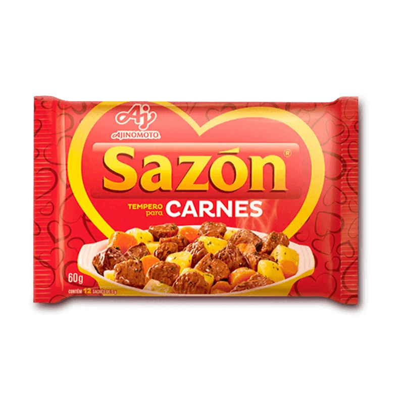 Assaisonnement pour viandes (Tempero Carne) - SAZÓN - 60g