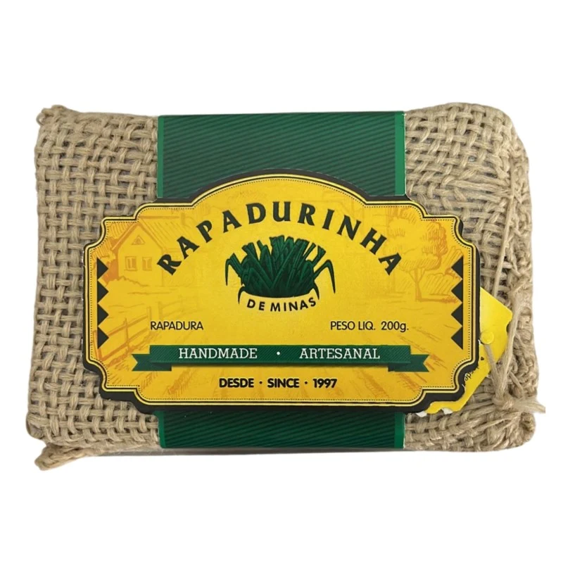 "Jaggery" Rapadurinha de Minas (Rapadurinha de Minas) - 200g