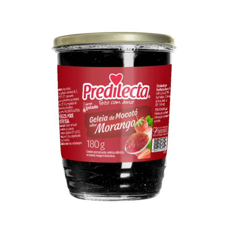 Geléia de Mocotó sabor Morango - PREDILECTA - 180g