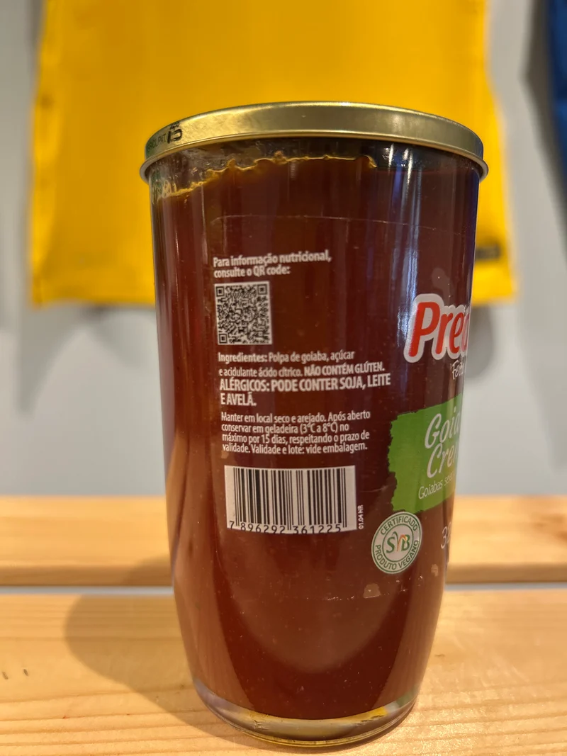 Crème de Goyave (Goiabada Cremosa) - PREDILECTA - 320g