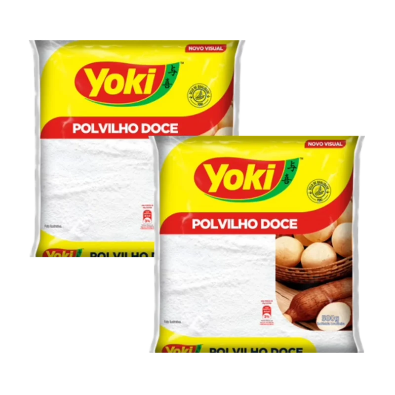Combo - Polvilho Doce - YOKI - 500g - Compre 2 unidades e ganhe 10% de desconto