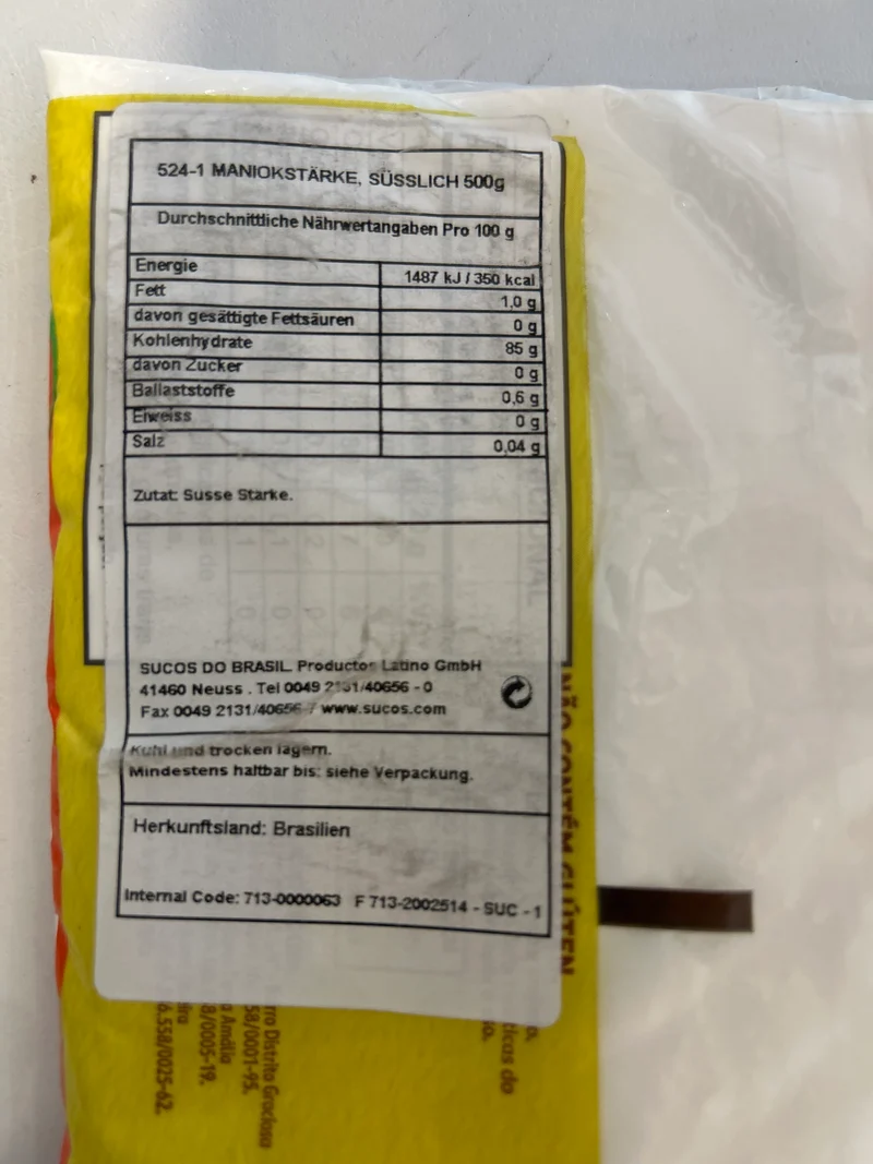 Combo - Polvilho Doce YOKI - 500g - Compre 3 unidades e ganhe 10% de desconto