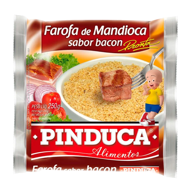 Farofa de Manioc au Bacon (Farofa de Mandioca Bacon) - PINDUCA - 250g