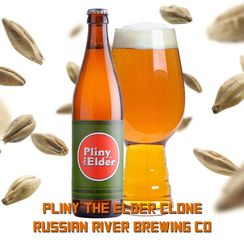 Pliny the Elder Clone - Russian River Brewing Co - Recette tout grain 20L - Hoppy.ca