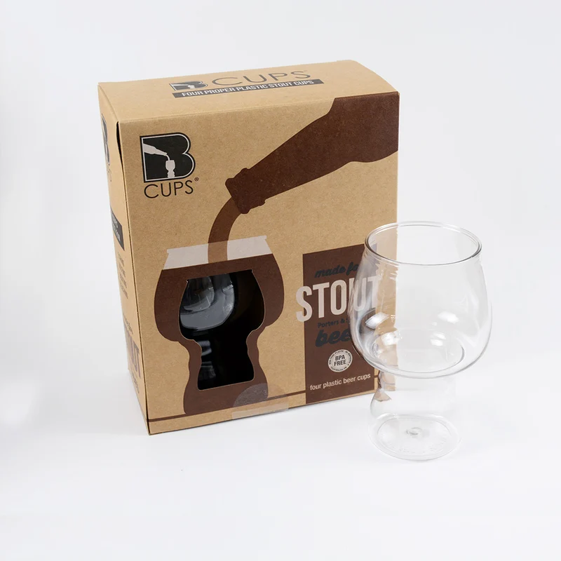 Verres en plastique Sout (4 pack) - B CUPS