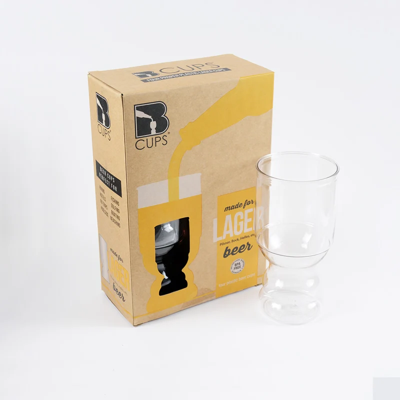 Verres en plastique Lager (4 pack) - B CUPS