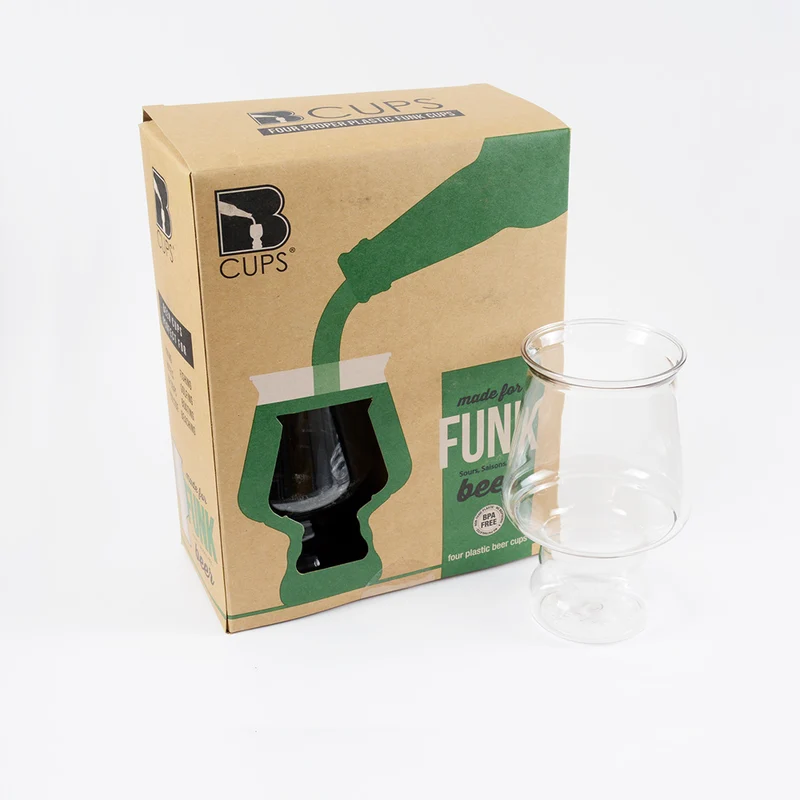 Verres en plastique Funk (4 pack) - B CUPS