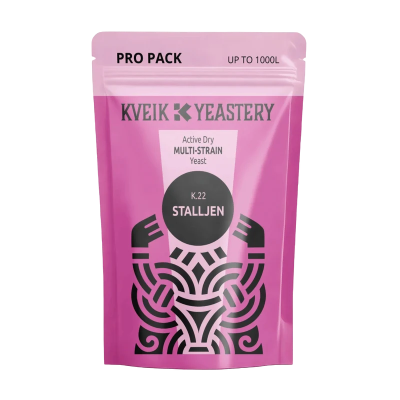 K.22 Stalljen | Levure Kveik Multi-Souches - Kveik Yeastery - 300G PRO PACK