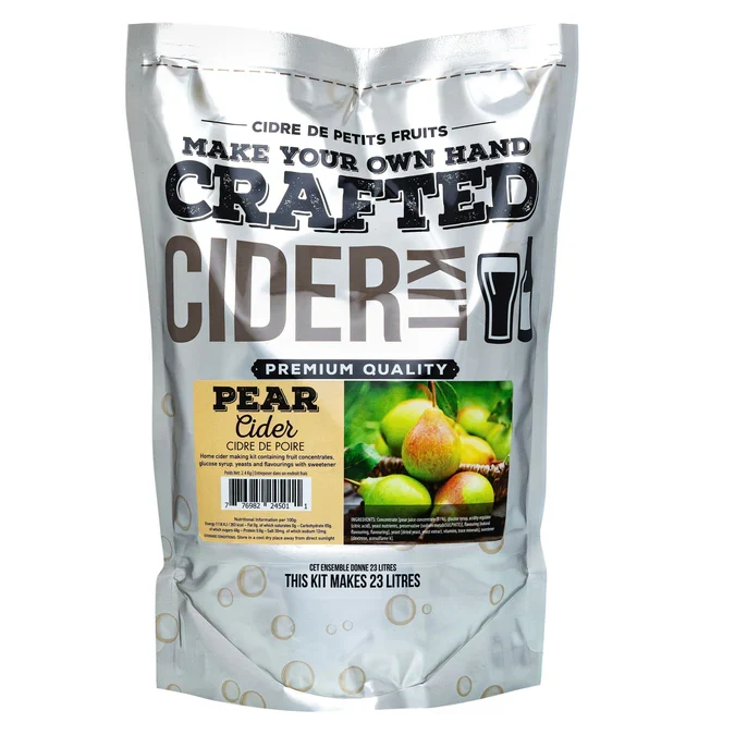 Ensemble de fabrication de cidre de poire 23L - ABC Crafted