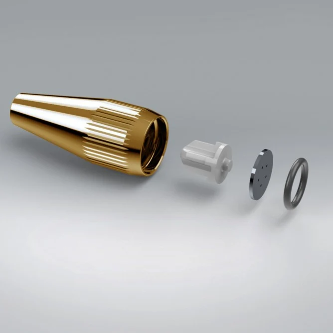 LUKR Stout, buse acier inoxydable (or) - Robinet LUKR
