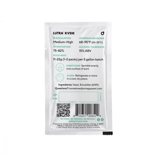 Omega Yeast - Lutra® Kveik Sèche (OYL-071DRY)