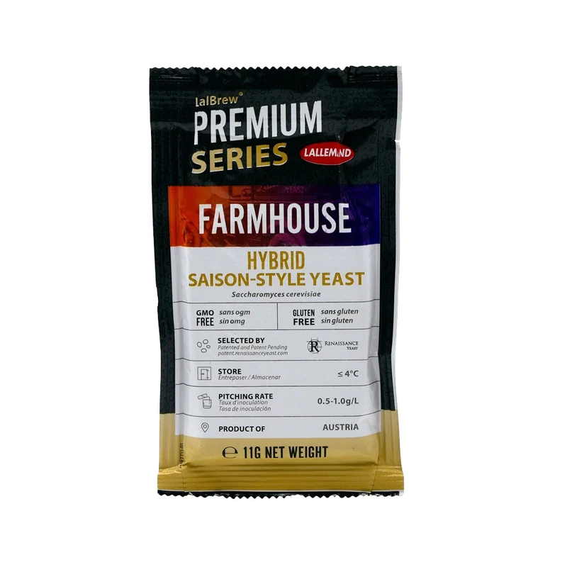 LalBrew Farmhouse Hybrid Saison Dry Ale Yeast - Lallemand