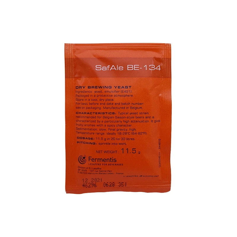 Fermentis - SafAle™ BE-134 Dry Ale Yeast (11.5 g)