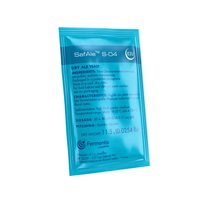Fermentis - SafAle™ S-04 SafAle Dry Ale Yeast - 11.5g