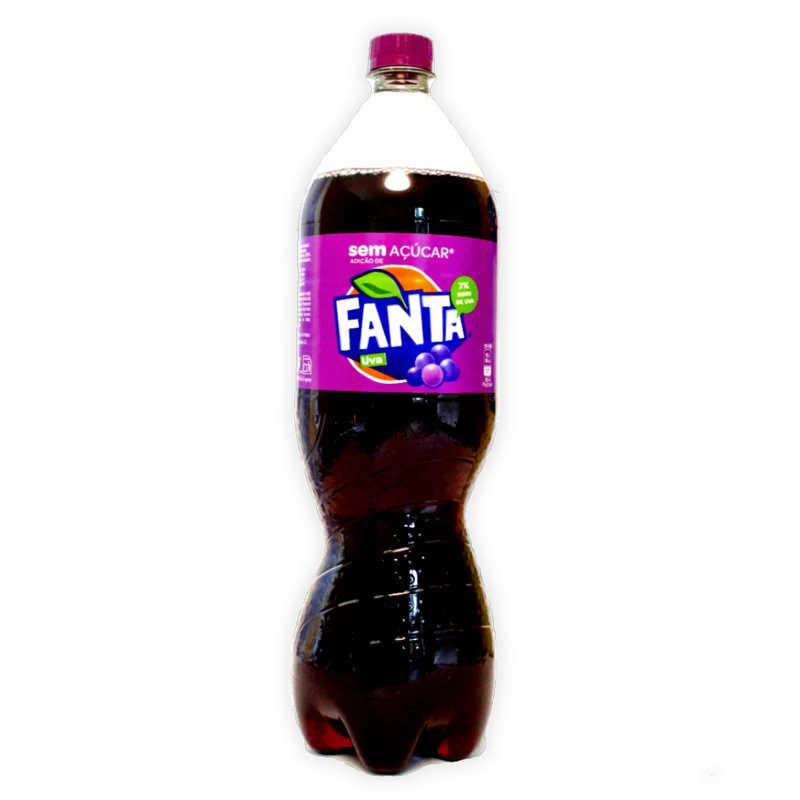 Soda au raisin sans sucres FANTA (Refrigerante de Uva Zero) - FANTA - 1,5L