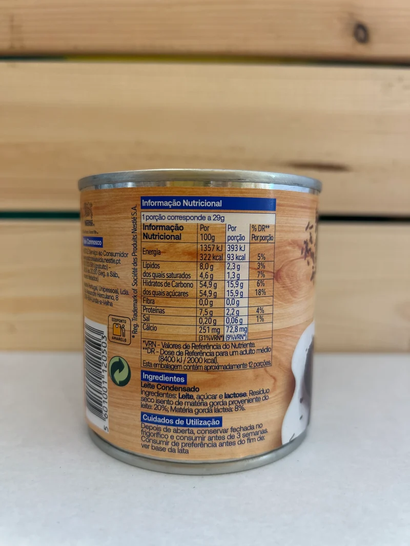 Lait concentré (Leite Condensado Tradicional)- NESTLÉ - 370g