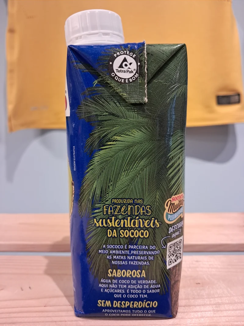 Eau de coco (Água de Coco) SOCOCO - 330ml
