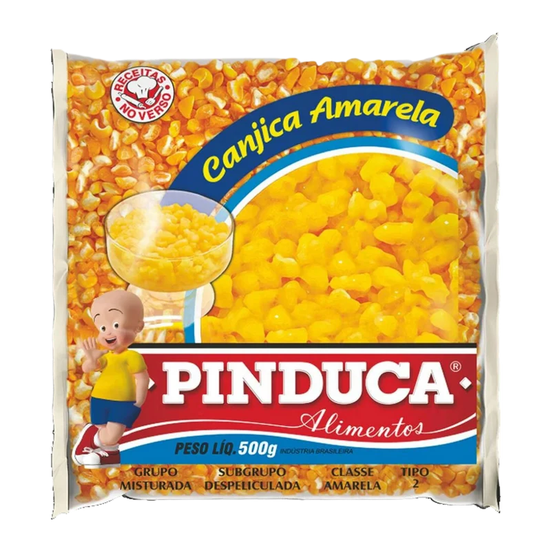 Maïs sec jaune “Hominy” (Canjica Amarela) - PINDUCA - 400g