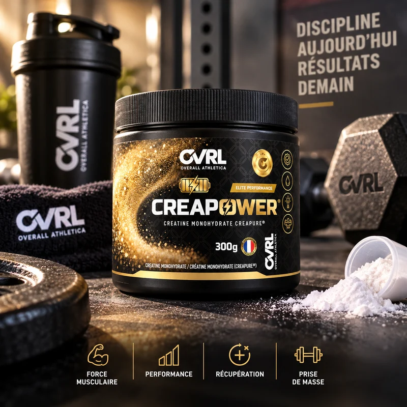 CreaPower – Créatine Monohydrate Creapure® (Creatina Monohidratada Creapure®) – OVRL – 300 g