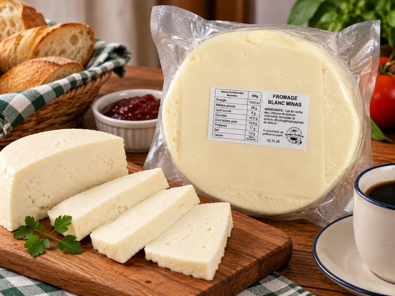 Queijo Minas Grande (Fromage Blanc Minas) – Produto Fresco