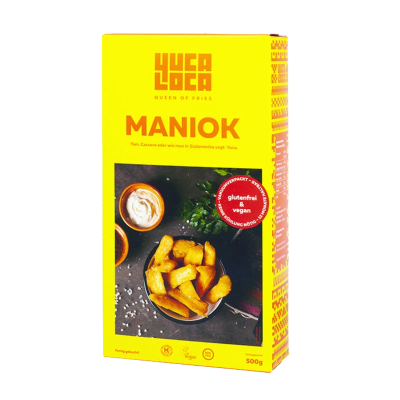 Manioc Cuit (Mandioca Cozida) - YUCA LOCA - 500g