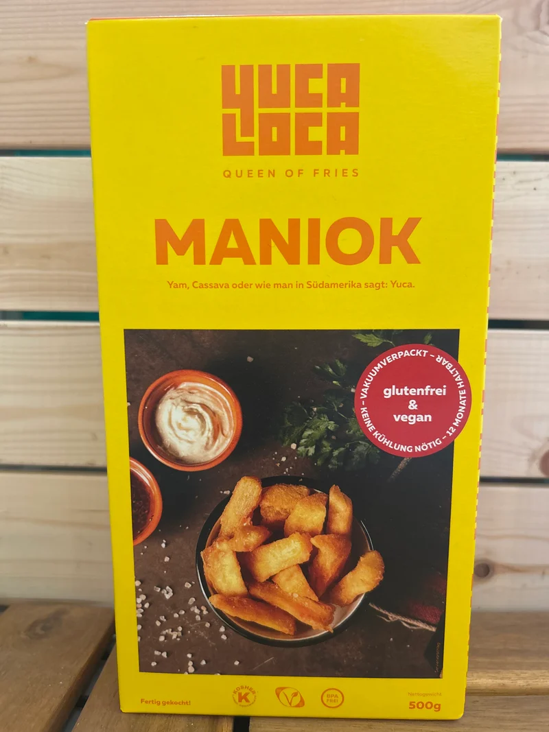 Manioc Cuit (Mandioca Cozida) - YUCA LOCA - 500g - Promoção