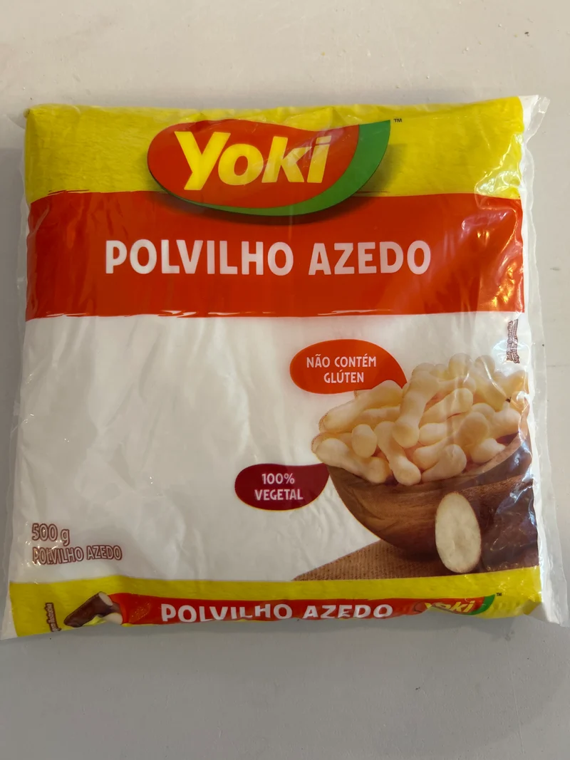Combo - Polvilho Azedo - YOKI - 500g - Compre 2 unidades e ganhe 10% de desconto