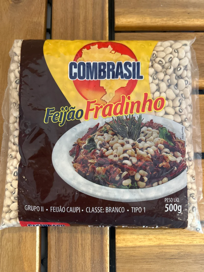 Haricots à œil noir (Feijão Fradinho - Feijão de Corda) - COMBRASIL - 500g