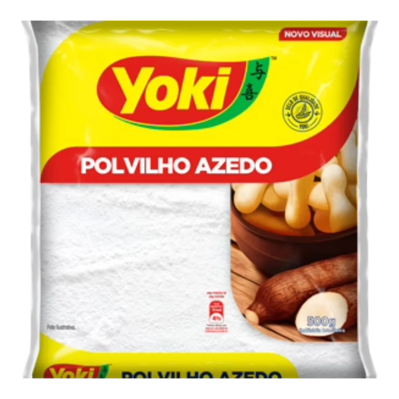 Amidon de Manioc Aigre (Polvilho Azedo) - YOKI - 500g