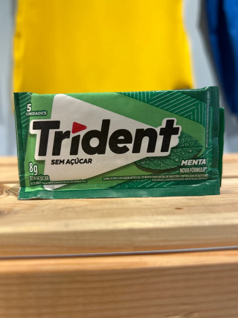 Chiclete Menta - TRIDENT - 8g - unidade