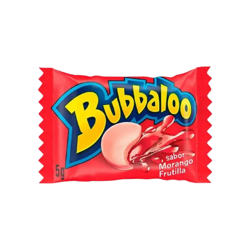Chiclete Morango - BUBBALOO - 5g - unidade