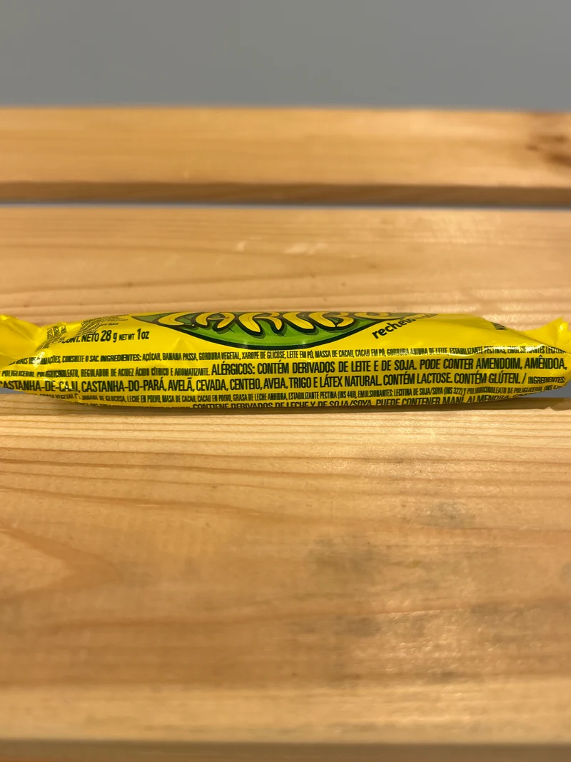 Bombom Caribe sabor Banana - GAROTO - 28g