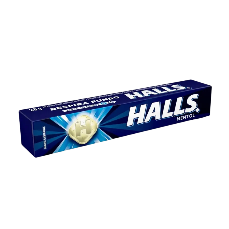 HALLS bonbons Menthol (Bala menthol) - HALLS - 28g