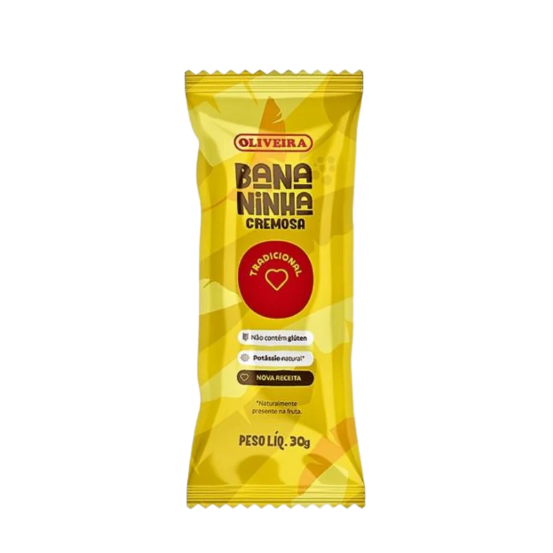 Banane crémeuse - (Bananinha Cremosa) - OLIVEIRA - unidade 30g