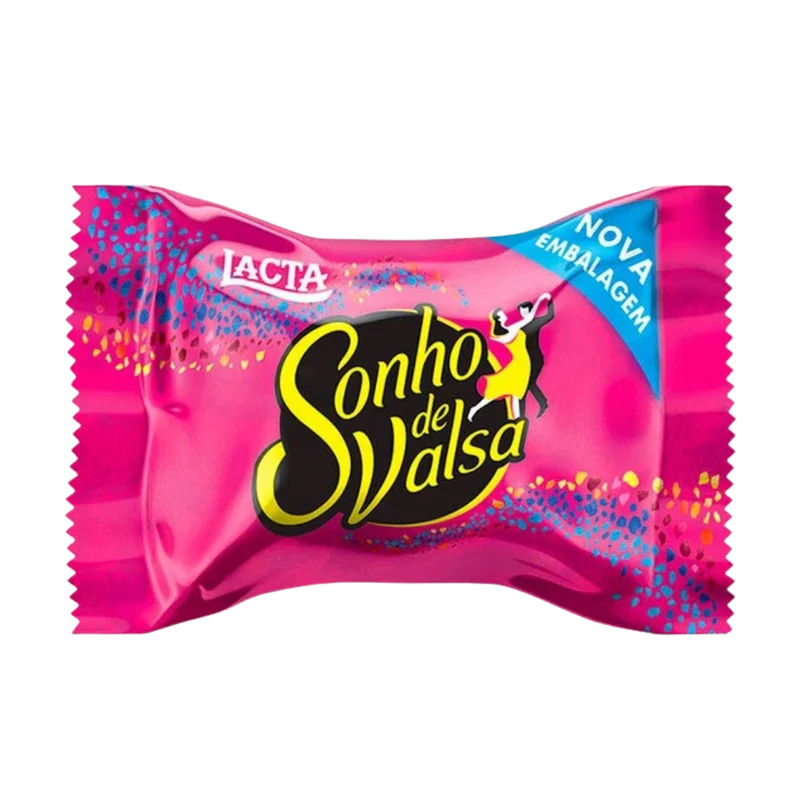 Bonbon au Chocolat fourrée à la crème de noix de cajou (Bombom Sonho de Valsa) - LACTA - unitée