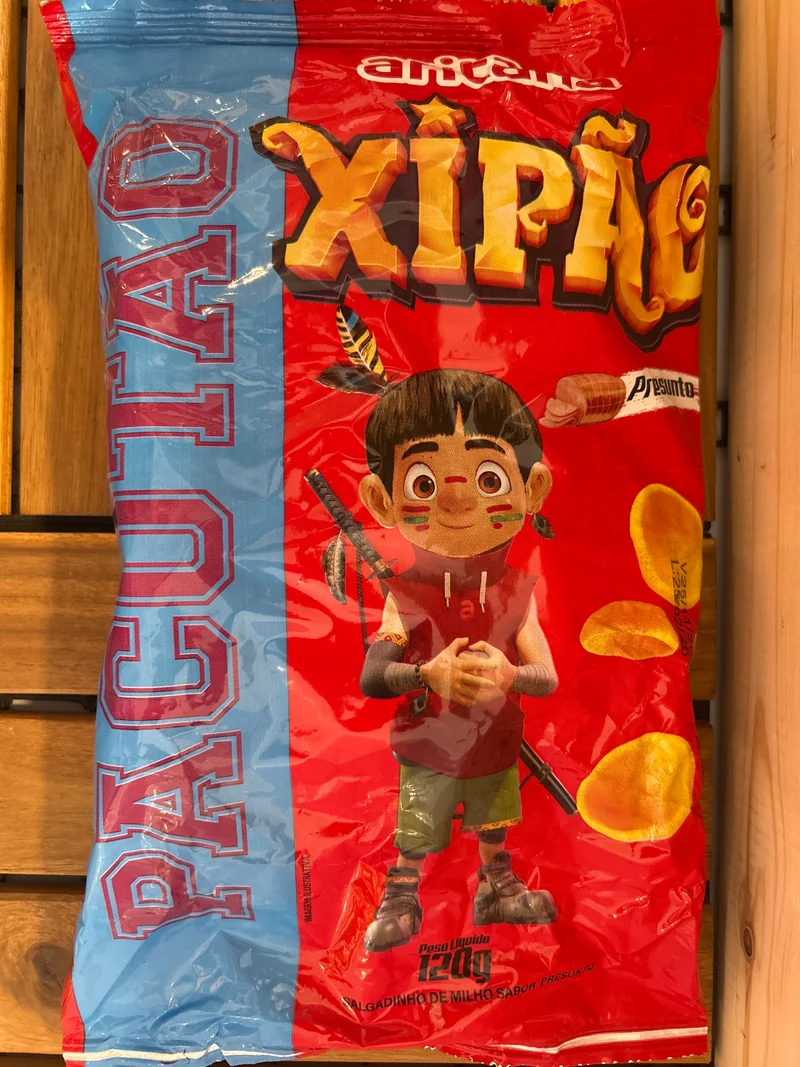 Snack saveur jambon (Salgadinho Xipão Presunto) - ARITANA - 120g