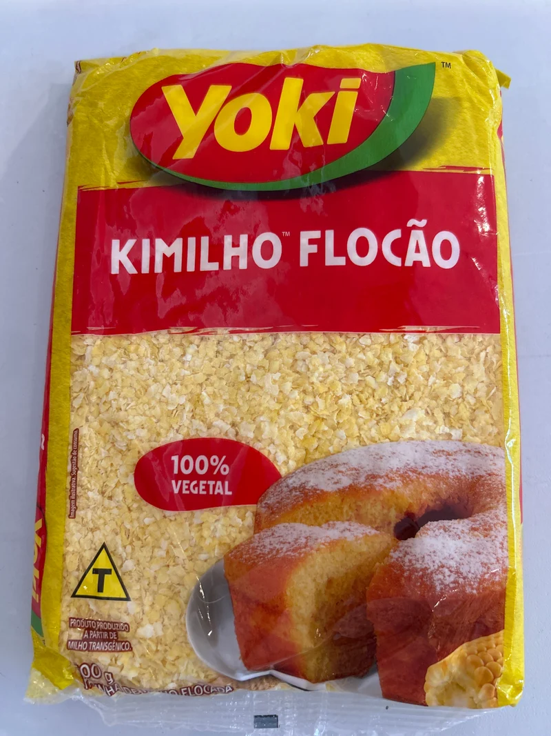 Combo - Farinha de Milho Kimilho Flocão - YOKI - 500 g - Compre 3 unidades e ganhe 10% de desconto