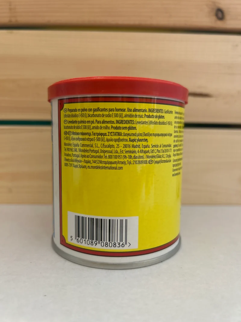 Levure Chimique en Poudre (Fermento em Pó - ROYAL) - 226g