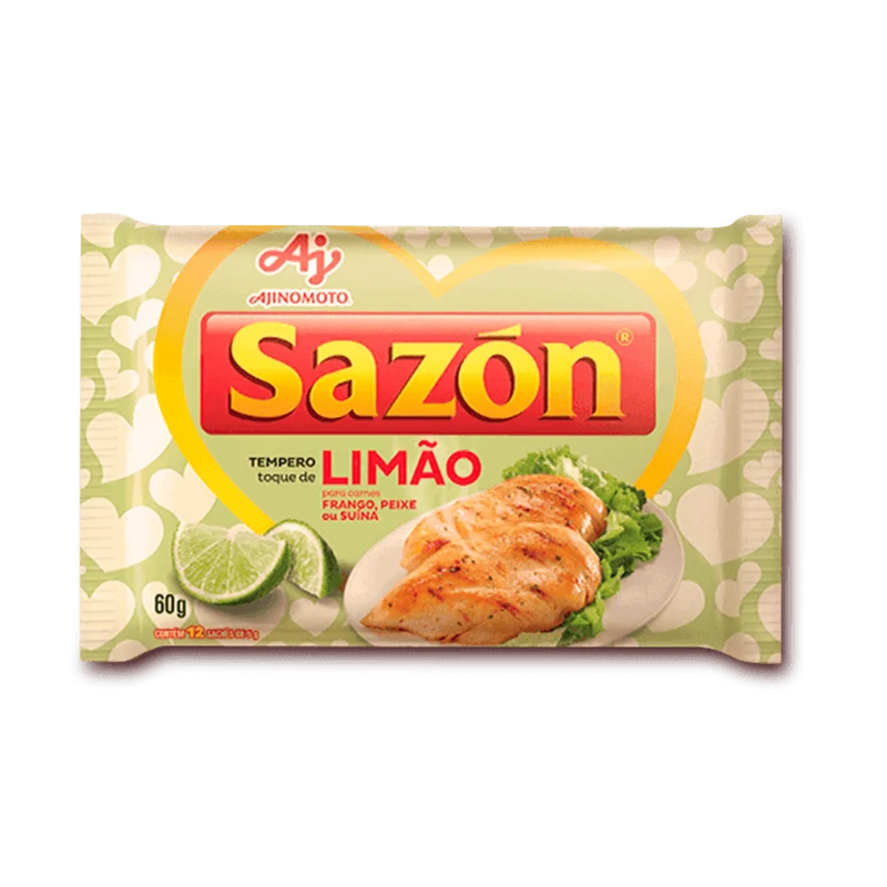 Assaisonnement (touche de citron)Tempero Toque de Limão - SAZÓN - 60g
