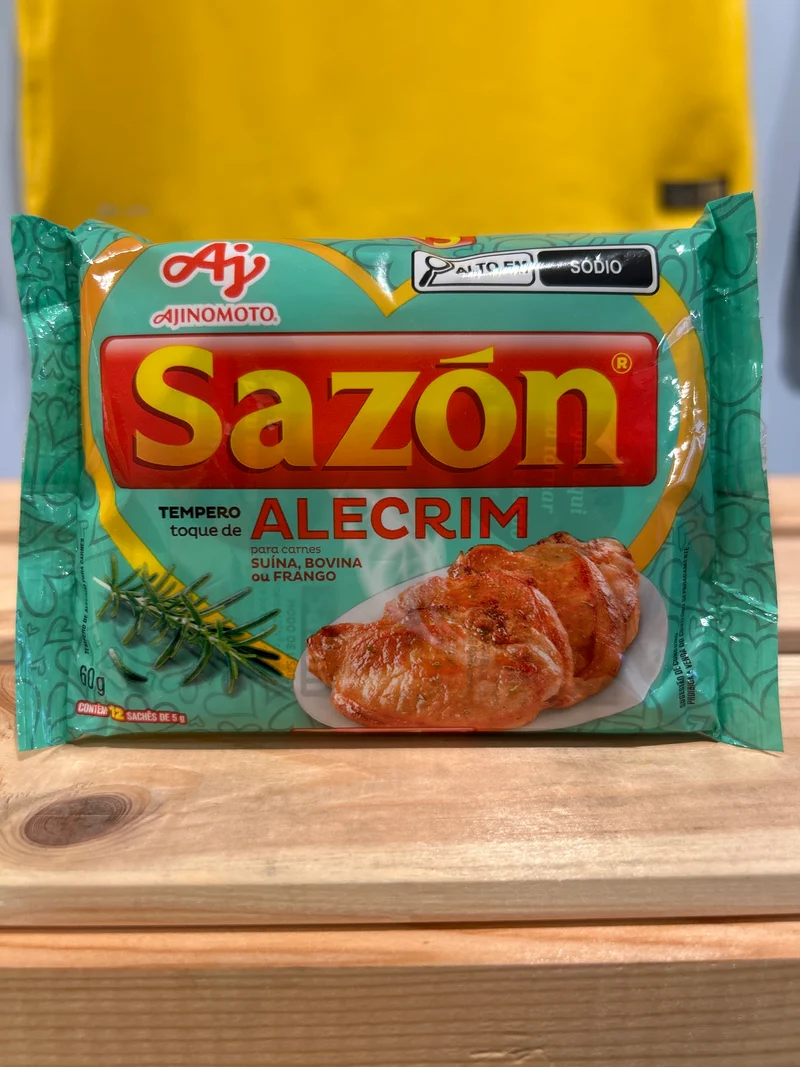 Assaisonnement touche de (Romarins) (Tempero Toque de Alecrim) - SAZÓN - 60g