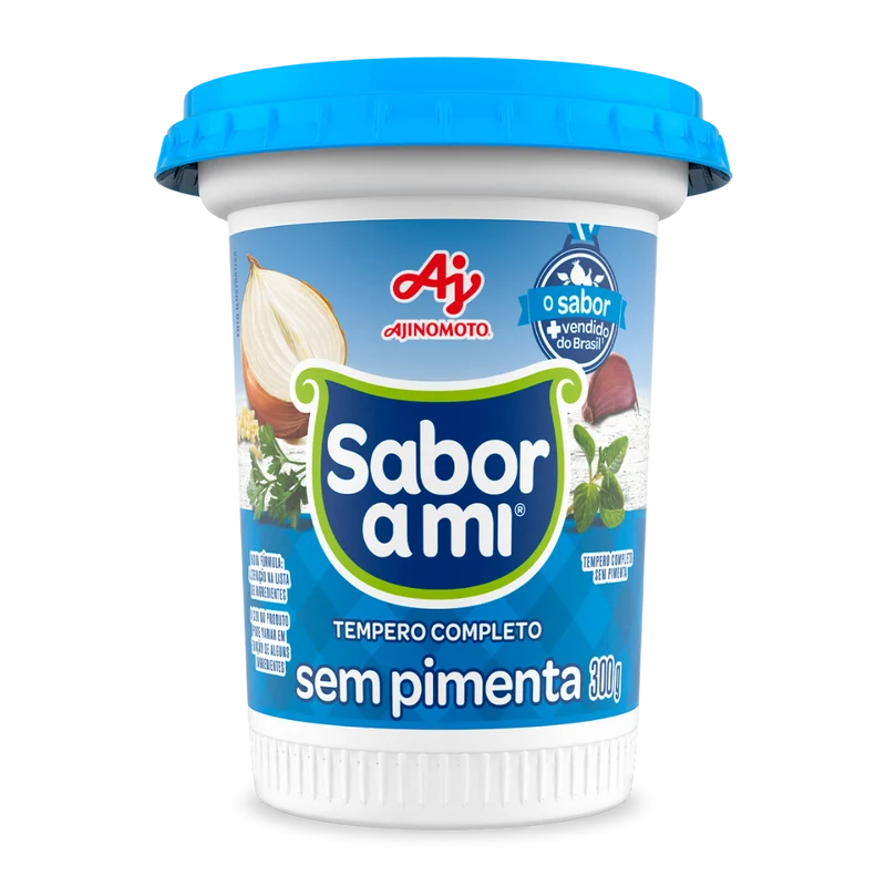Assaisonnement Complet (Sans Poivre) Tempero Completo sem Pimenta - SABOR AMI - 300g