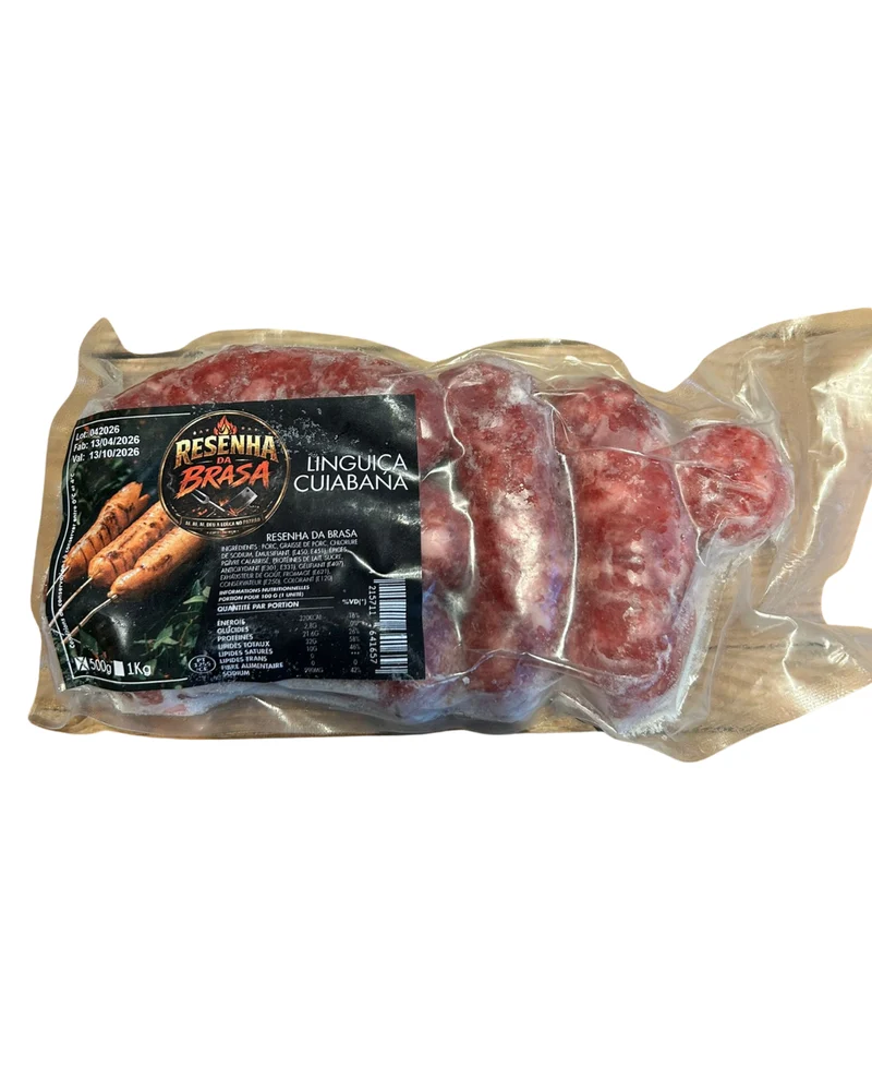 Saucisses cuiabanas (Linguiça Cuiabana) - RESENHA DA BRASA - 500g